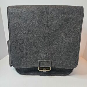 Sons of trade Journey Pack Heathered Gray 100% wool Felt diaper bag/commute Tote